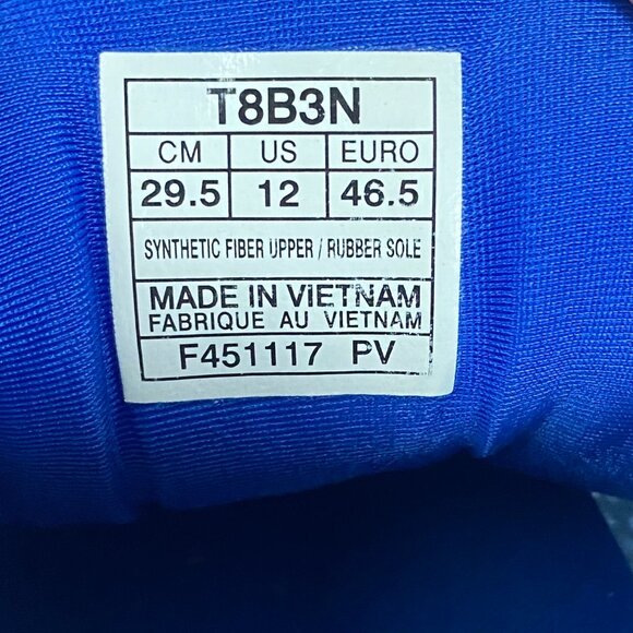 Asics Gel Nimbus 20 City Icon Paris Running Shoes Sneakers Mens Size 12 Blue - Picture 16 of 16